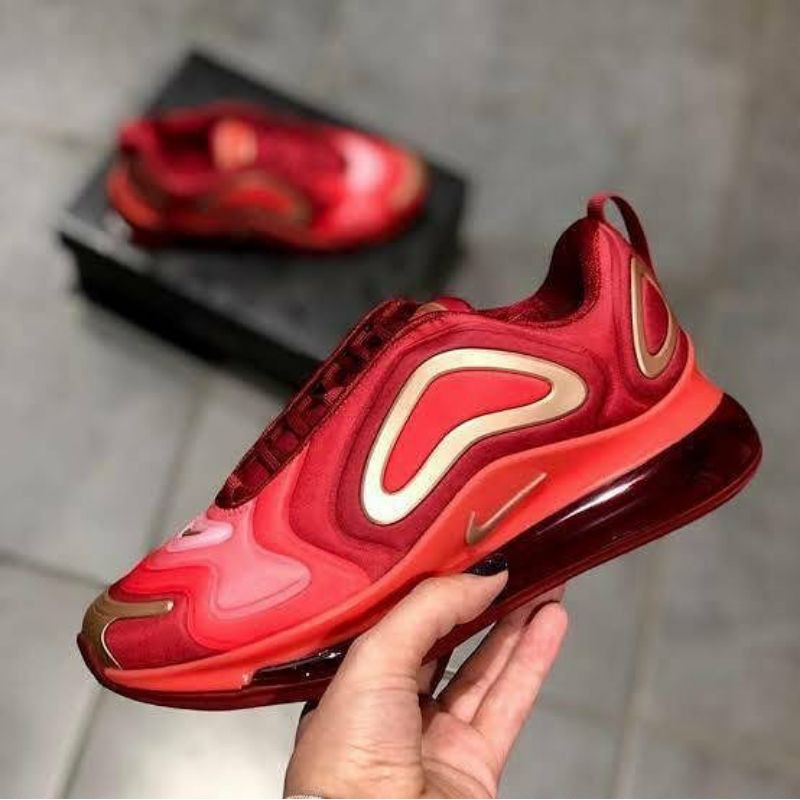 Nike 720 best sale red gold