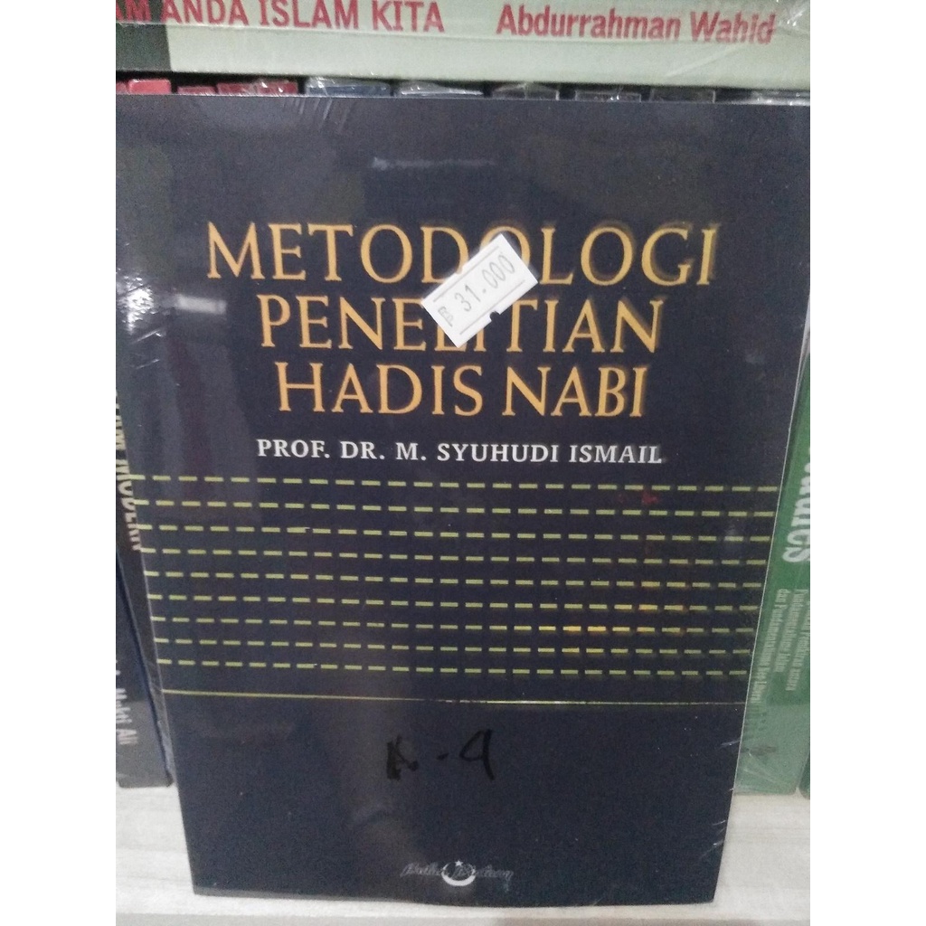 Jual Metodologi Penelitian Hadis Nabi-Prof Dr M Syuhudi Ismail | Shopee ...