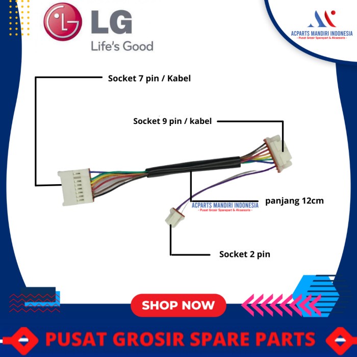 Jual Mobil Audio Konektor Kabel Kabel Socket Sensor Ac Lg Hercules Kabel Konektor Audio Mobil