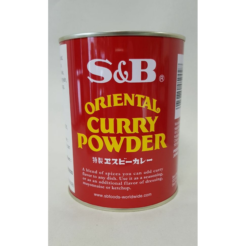 Jual S&B ORIENTAL CURRY POWDER 400 GR Shopee Indonesia