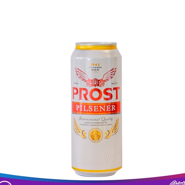 Jual BIR PROST PILSENER BEER [CAN] [2021] 500ML | Shopee Indonesia