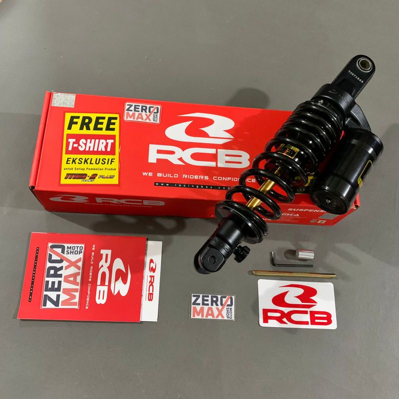 Jual Shockbreaker RCB Racing Boy MB2 MB-2 PLUS 330mm Black Premium ...