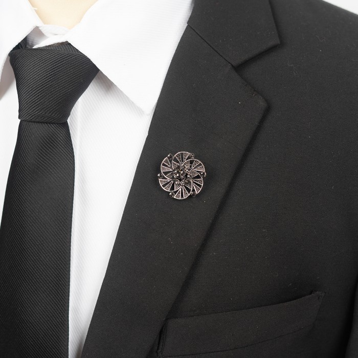 Jual Houseofcuff lapel pin brooch bros untuk jas TUSUK SILVER A40 ...
