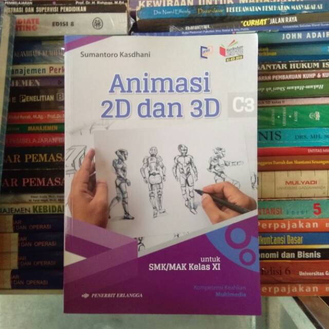 Jual Animasi 2D Dan 3D SMK /MAK Kelas 11 XI Kurikulum 2013 Penerbit ...