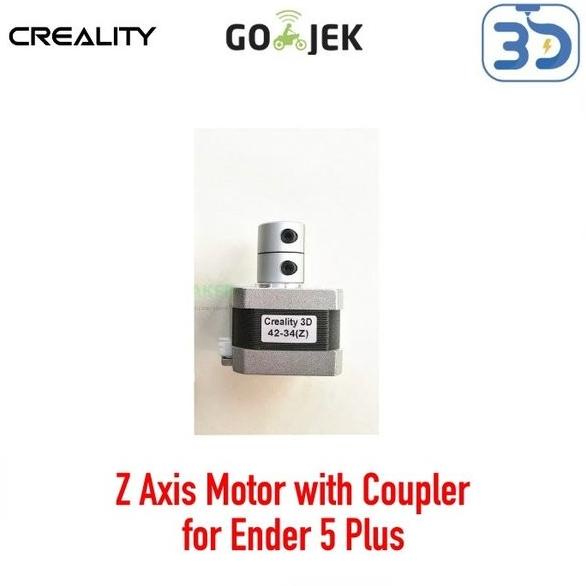 Jual BDYACC Original Creality Ender 5 Plus Z Axis Motor with Coupling ...