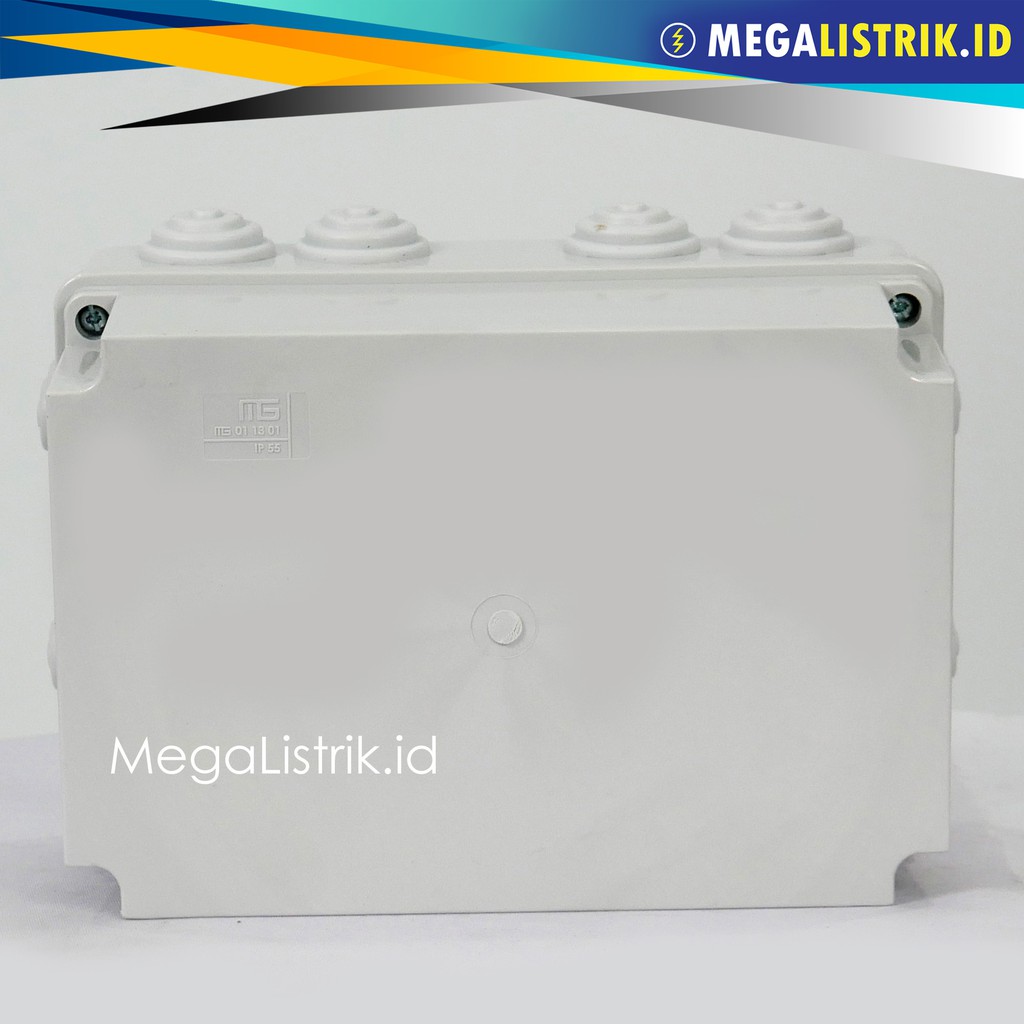 Jual MG JUNCTION BOX 220 X 150 X 120 MM KOTAK 12 LUBANG ABU-ABU ...
