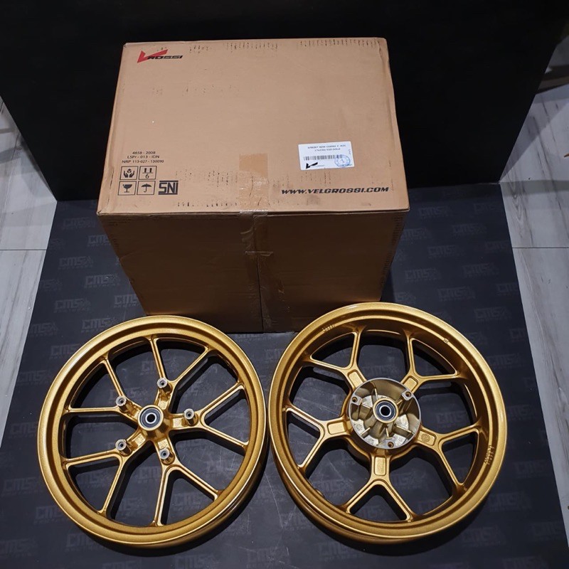 Jual Velg Racing V-Rossi Sprint New Cobra Ring 17 Yamaha R25 17 x 350 / ...