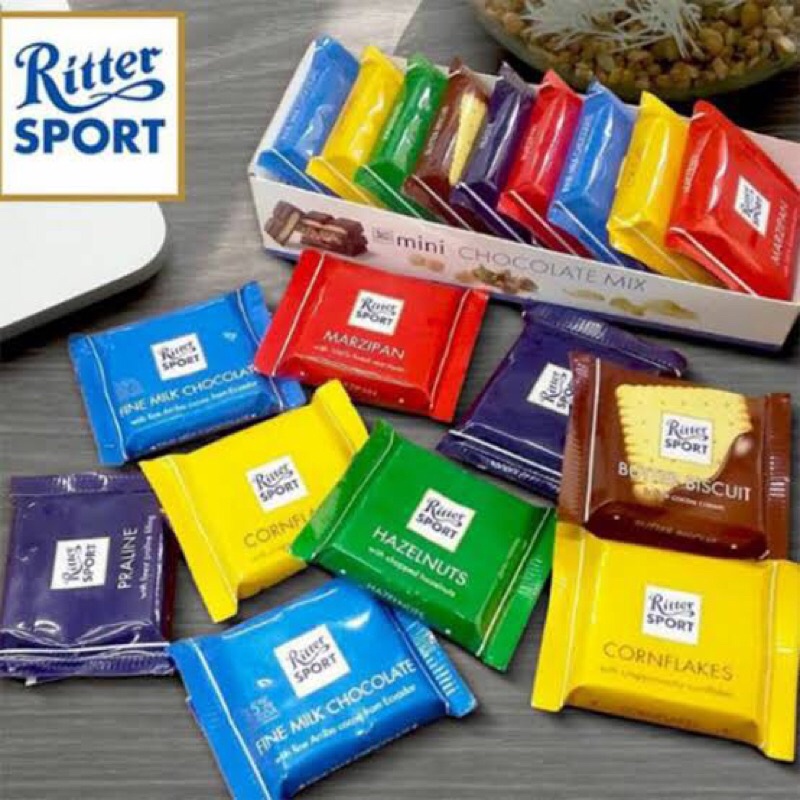 Jual RITTER SPORT MINI NETTO 150GRAM | Shopee Indonesia