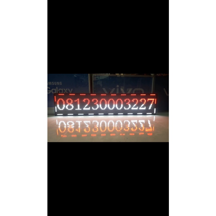 Jual lampu led running text outdoor 2meter x 40cm | Shopee Indonesia