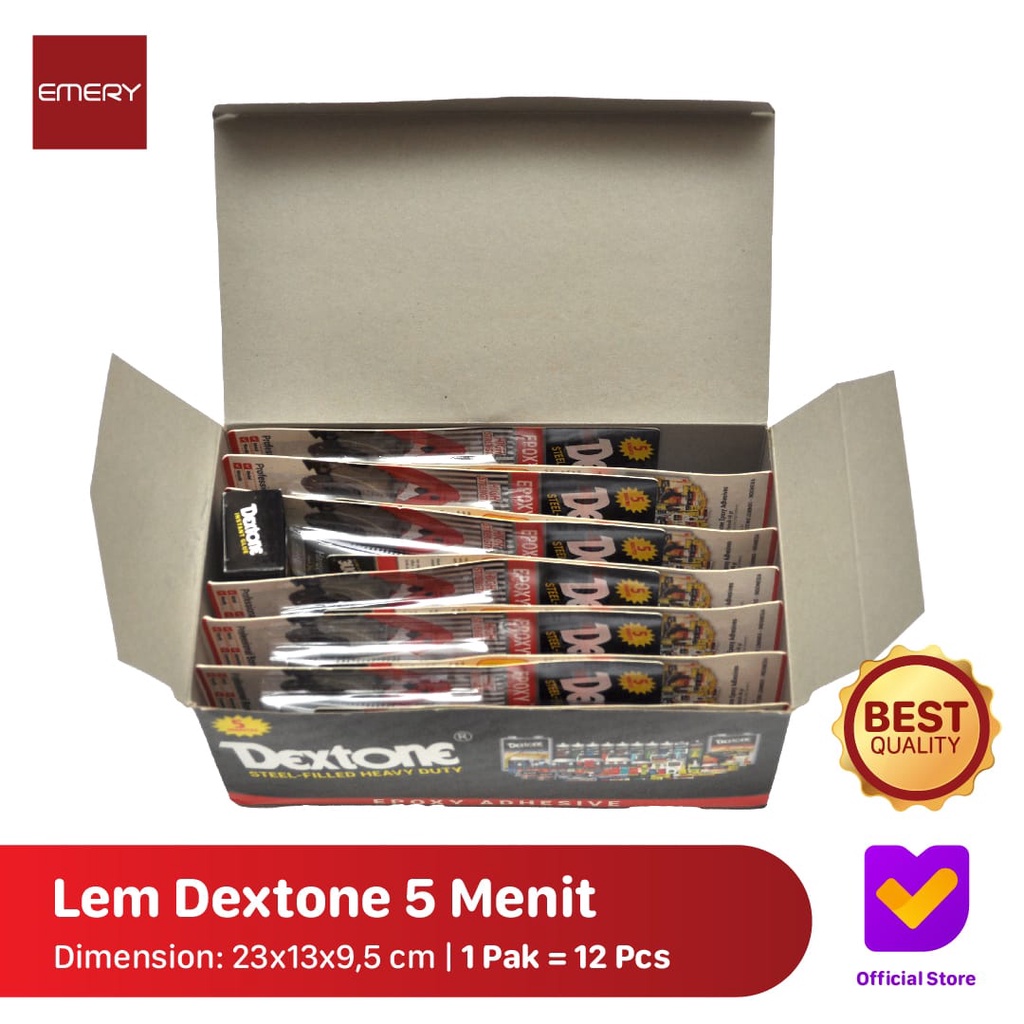 Jual Lem Dextone Menit Isi Pcs Shopee Indonesia