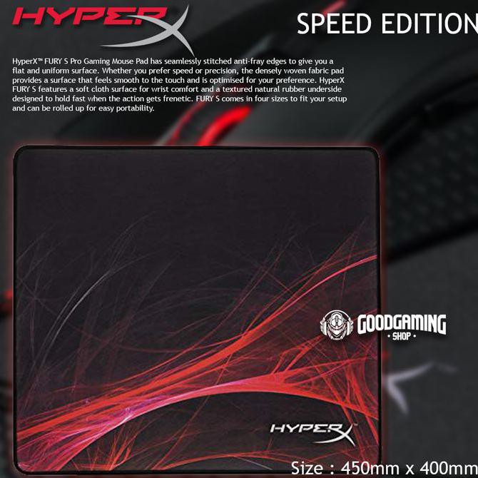 Jual HyperX Fury S Speed Edition - Gaming Mousepad (Large) | Shopee ...
