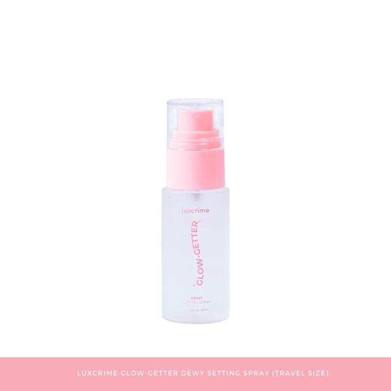 Jual LUXCRIME SETTING SPRAY / LUXCRIME GLOW GETTER DEWY SETTING SPRAY ...