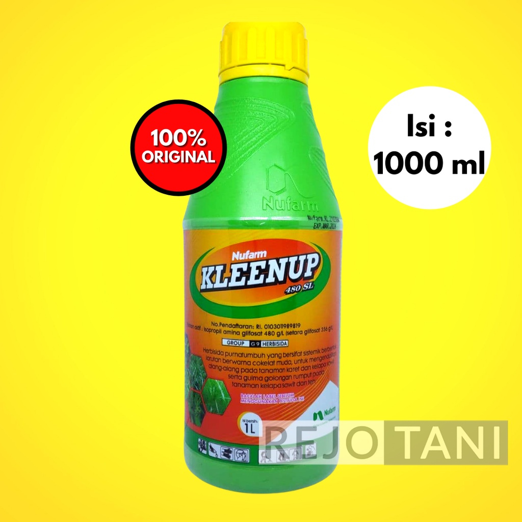 Jual Kleen Up 480SL 1 Liter Herbisida Pembasmi Rumput Liar Dan Alang