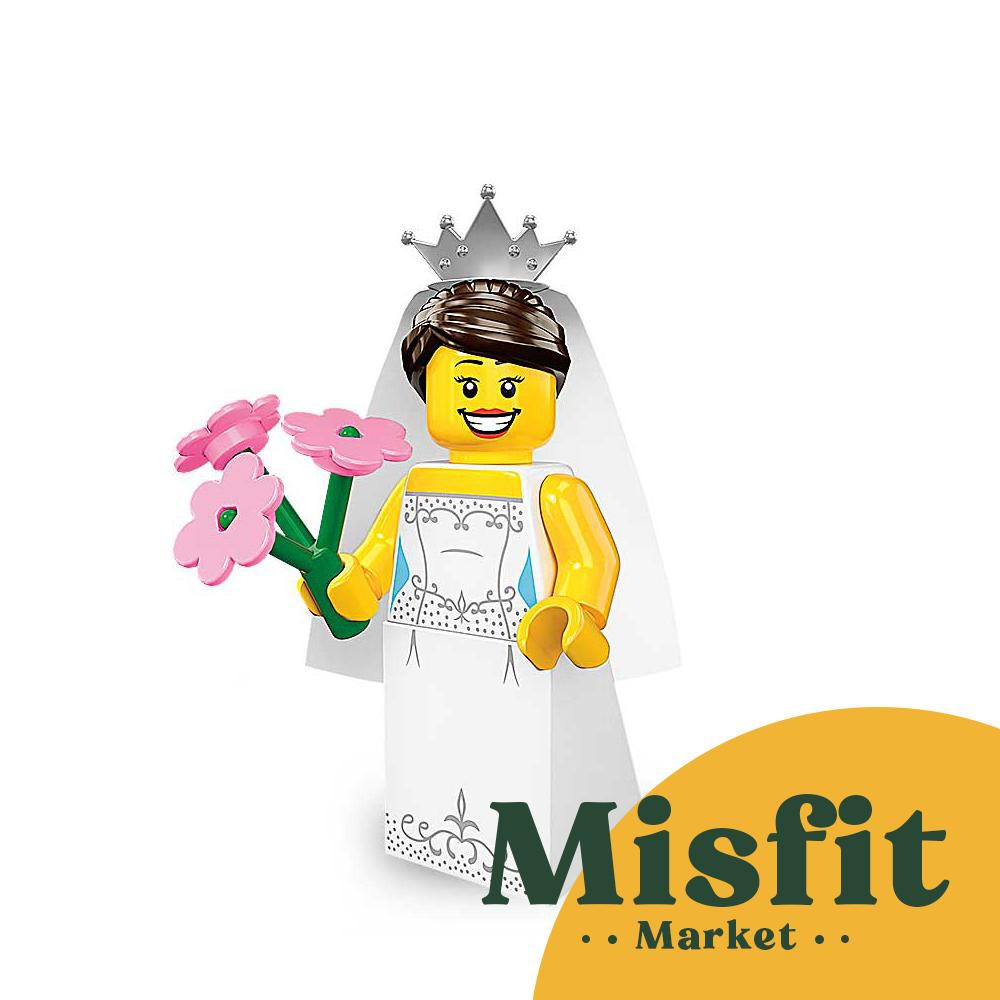 Jual LEGO MINIFIGURES Series 7 Bride w/ accessories | Shopee Indonesia