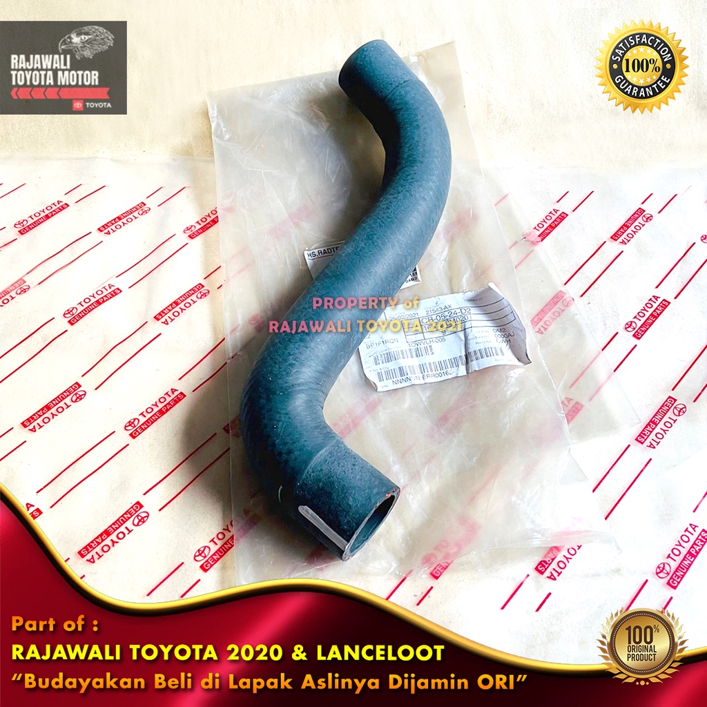 Jual Selang Radiator Bawah Vios 2002-2007 Gen1 NCP42 Outlet Pipa New ...