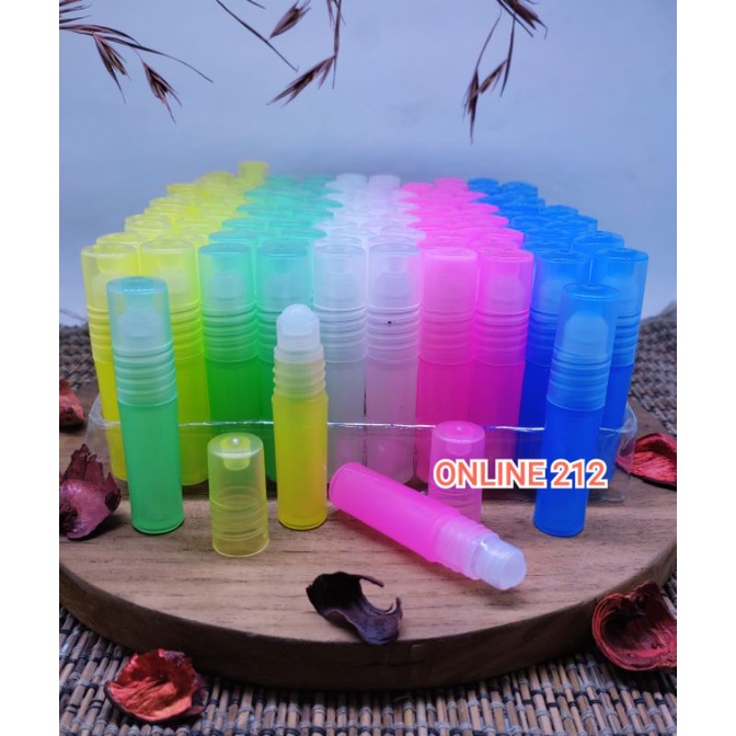 Jual BOTOL ROLL ON PLASTIK 2ml / BOTOL TRAVELLING/BOTOL TOLA PLASTIK ...