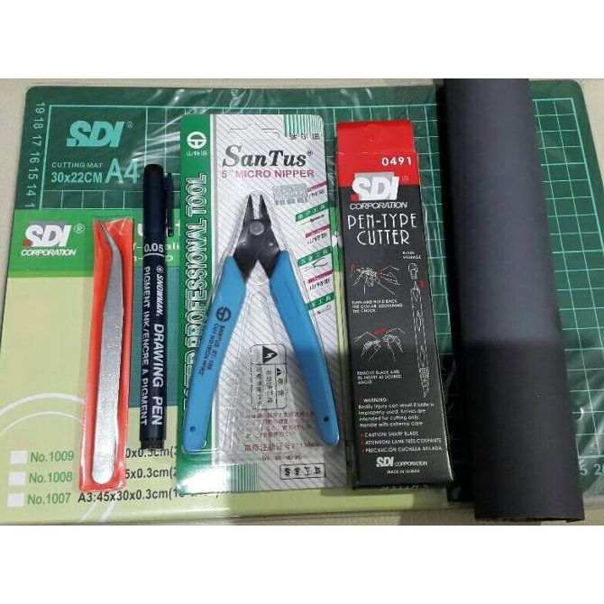 Jual Produk Terbaik] starter pack toolkit toolset gundam PG MG HG RG SD ...