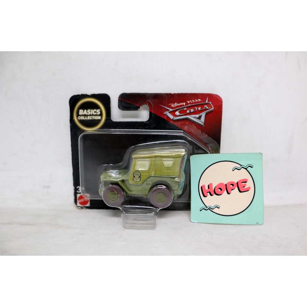 Jual Disney Pixar Cars Basic Collection Sarge Diecast Original Mattel ...