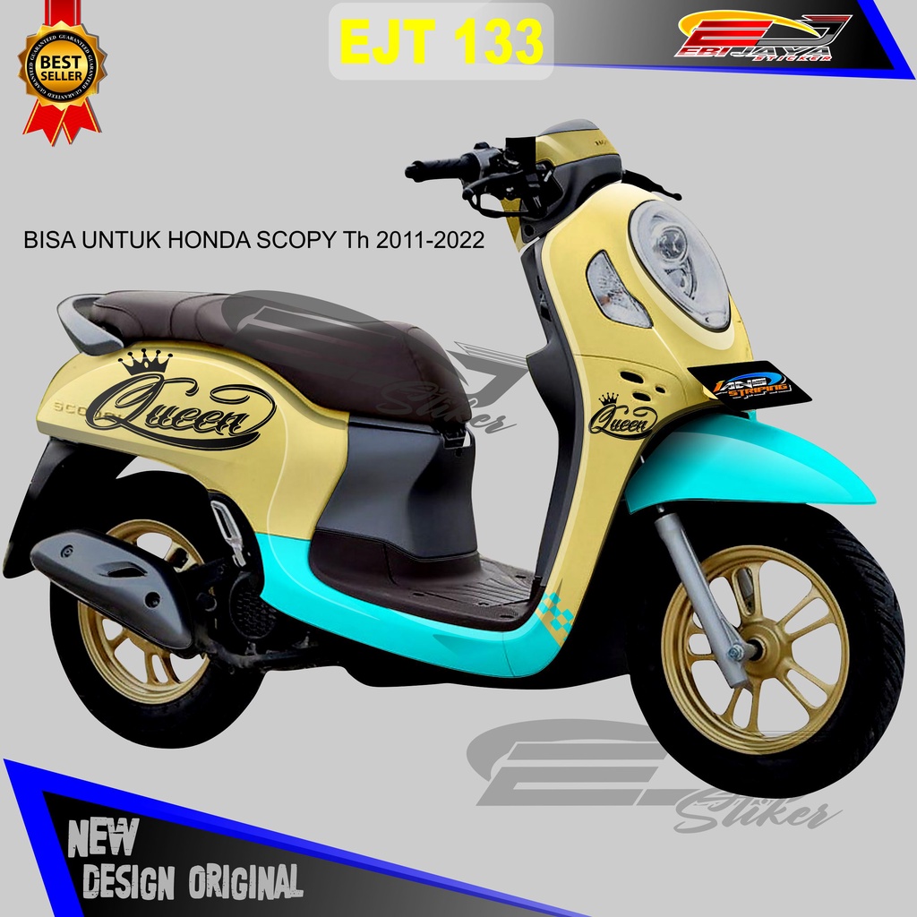 Jual DECAL SCOOPY 2013-2022 FULL BLOK BODY 26 WARNA / DECAL STICKER ...