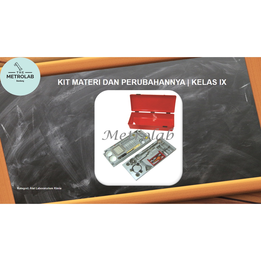 Jual Kit Materi dan Perubahannya | Kelas IX | Alat Laboratorium Kimia ...