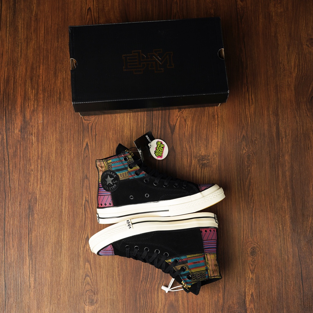 Chuck taylor 70 clearance bhm patchwork high top