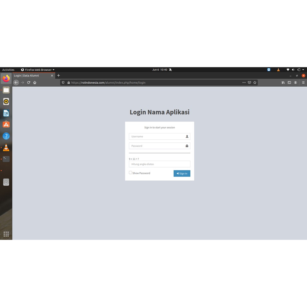 Jual Aplikasi Alumni Berbasis Website Dengan Framework CodeIgniter ...
