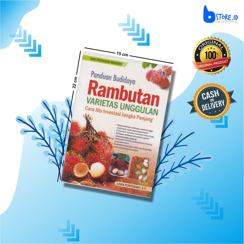 Jual BUKU PANDUAN BUDIDAYA RAMBUTAN VARIETAS UNGGULAN, Liska yunitasari ...