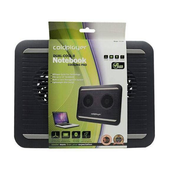 Jual +++++] Cooling Pad ColdPlayer IS-330 / Kipas Laptop Notebook Dual ...