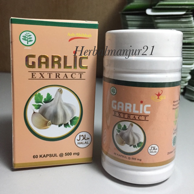 Jual Kapsul Extrac Garlic 50 Kapsul Ori Ash Shihhah | Shopee Indonesia