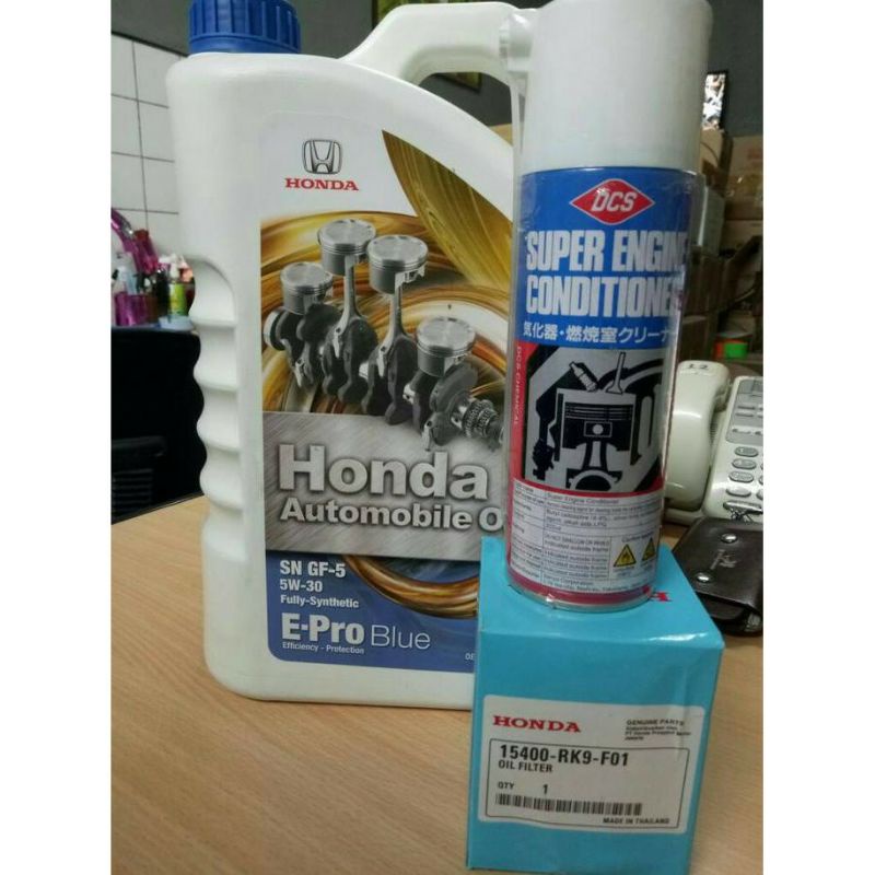 Jual Paket Oli Honda Epro Blue Sae W Liter Filter Oli Honda Dcs