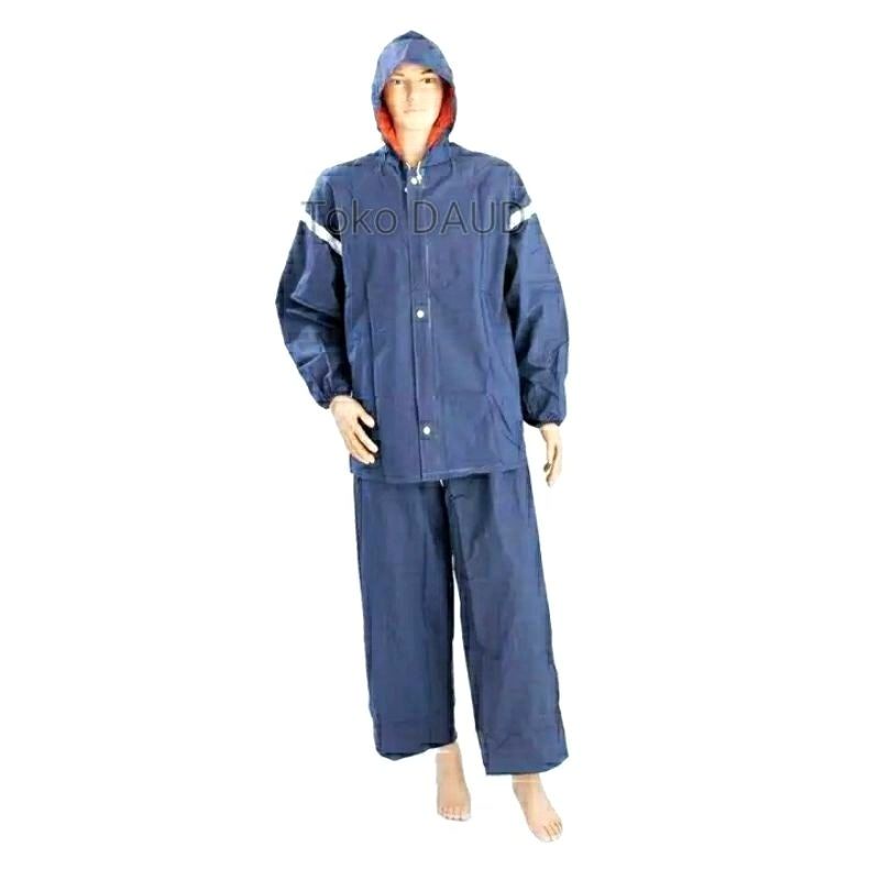 Jual Jas Hujan Setelan Penguin CX7 XXL XL Jaket Celana Super