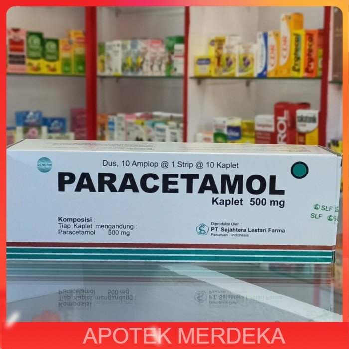 Jual Paracetamol 500mg Strip | Shopee Indonesia