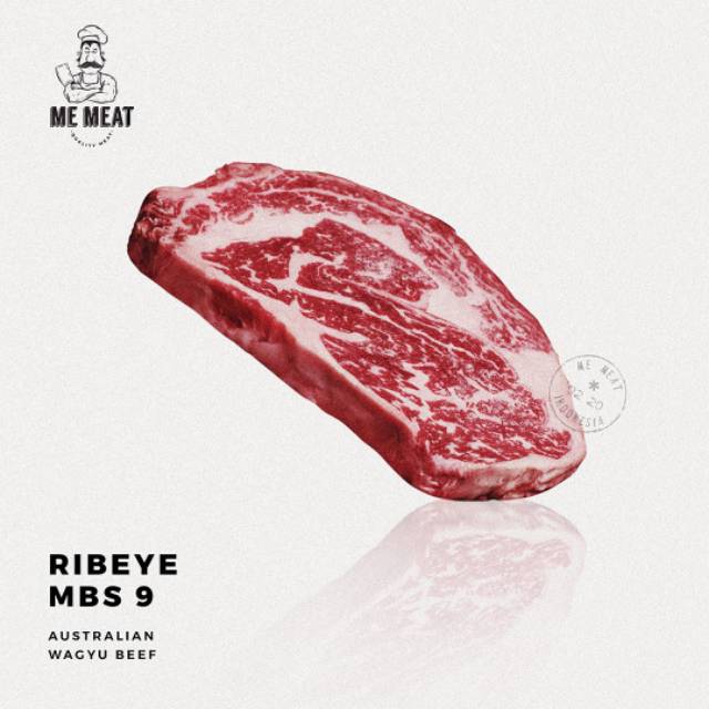 Jual Ribeye MBS 9 - Australian Wagyu Beef - Memeat | Shopee Indonesia