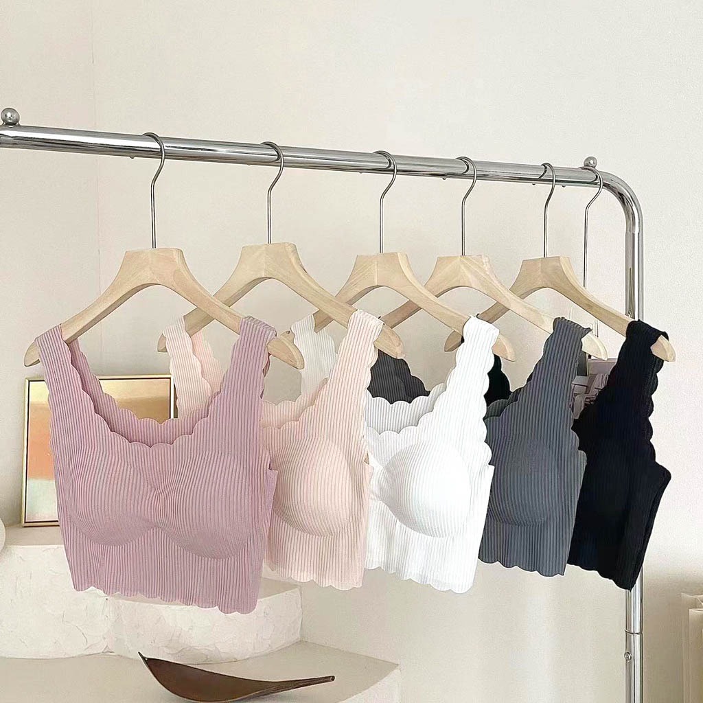 Jual HW Sport Bra Wanita Round Neck Bra dengan Pad Busa Untuk Yoga 688 Shopee Indonesia