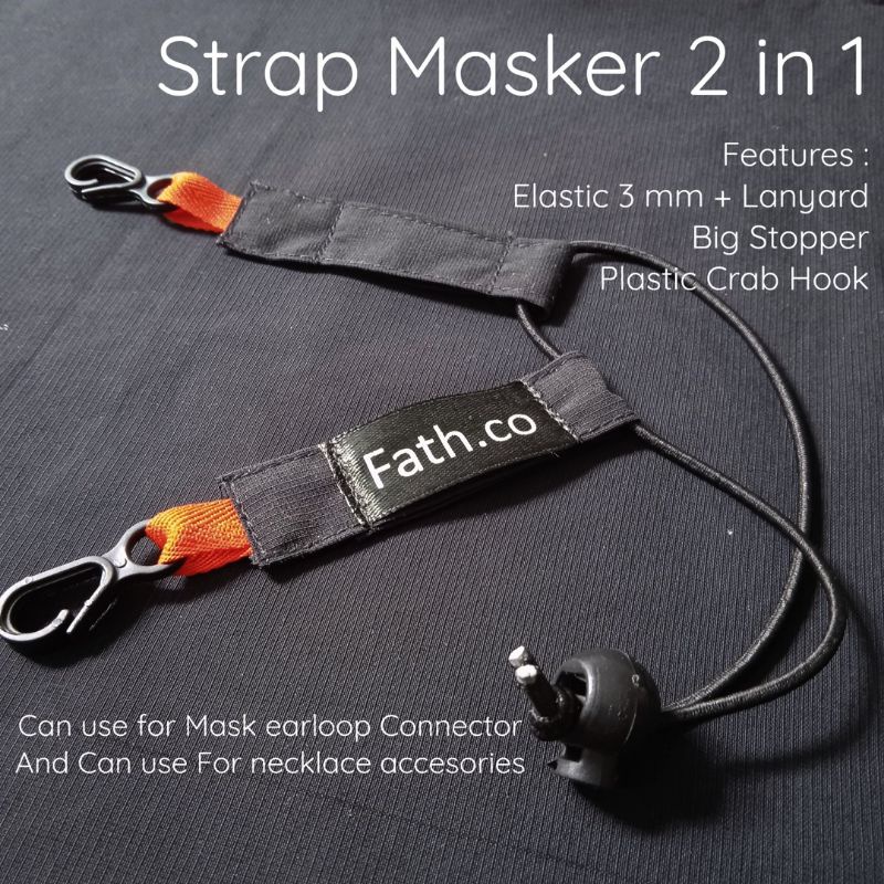 Jual Strap Masker/Konektor Masker/Aksesoris Masker | Shopee Indonesia