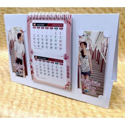 Jual Kalender Meja Kalender Duduk Murah Free Desain Shopee Indonesia
