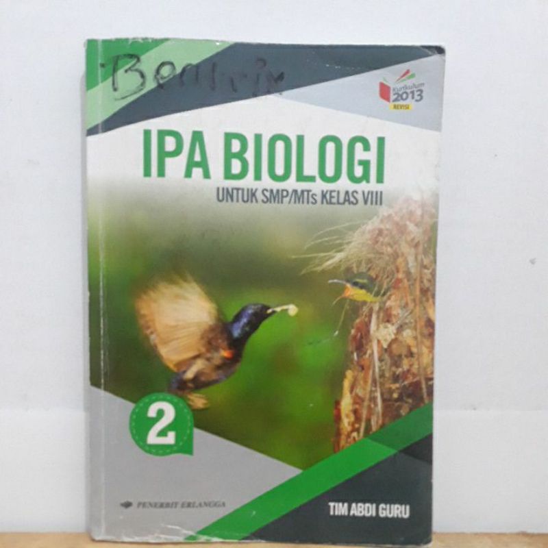 Jual Buku Ipa Biologi Kelas 8 Penerbit Erlangga | Shopee Indonesia