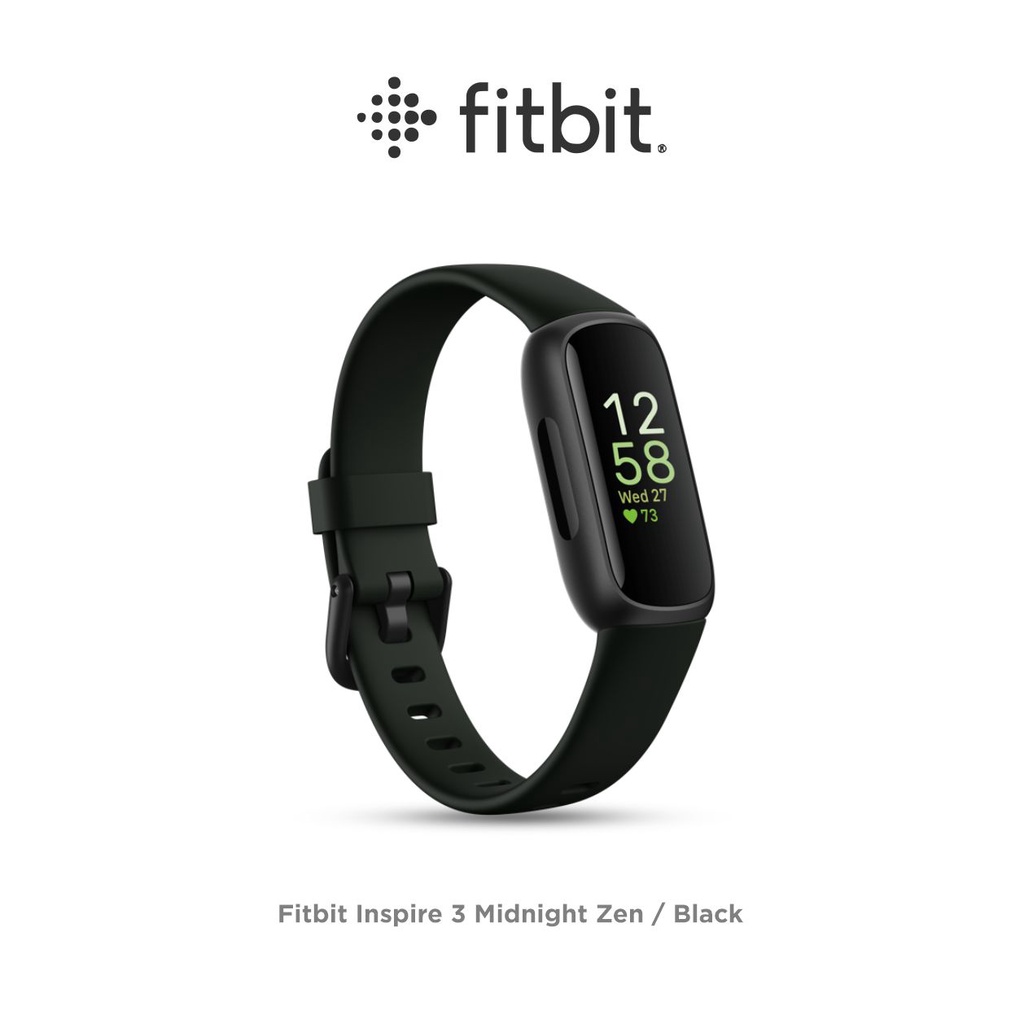 Fitbit Inspire Heart Rate Monitor Health Fitness Tracker, 45