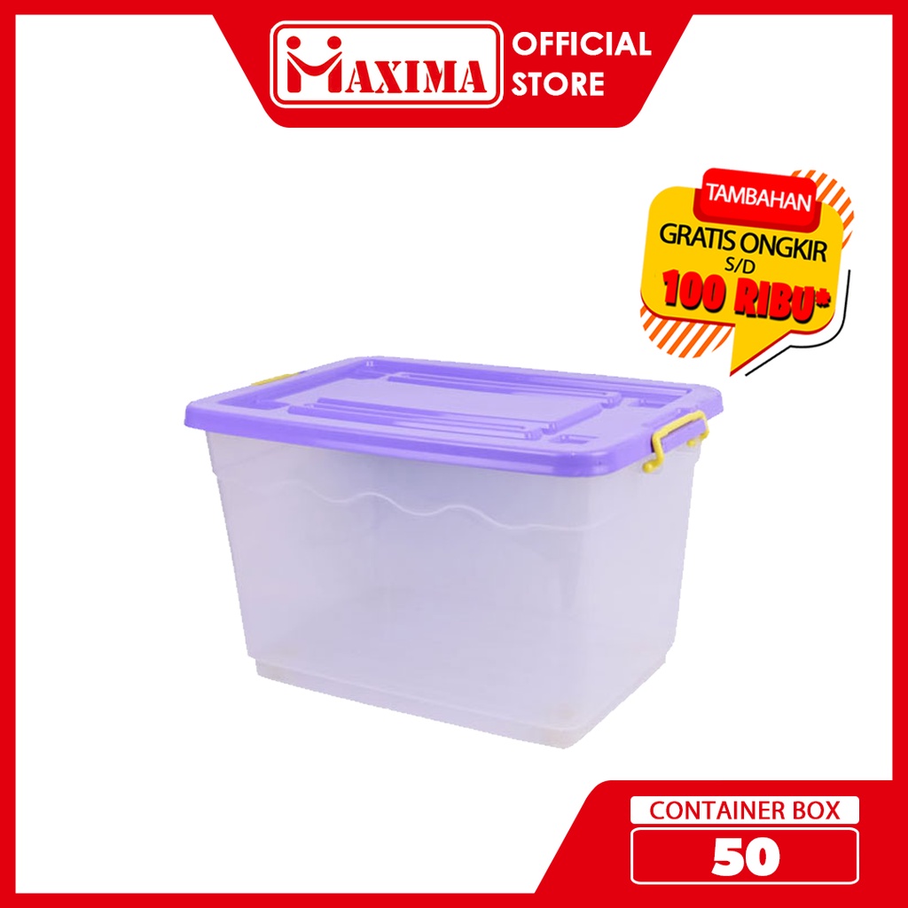 Jual MAXIMA - Container Box 50 Sedang / Kotak Penyimpanan / Container ...
