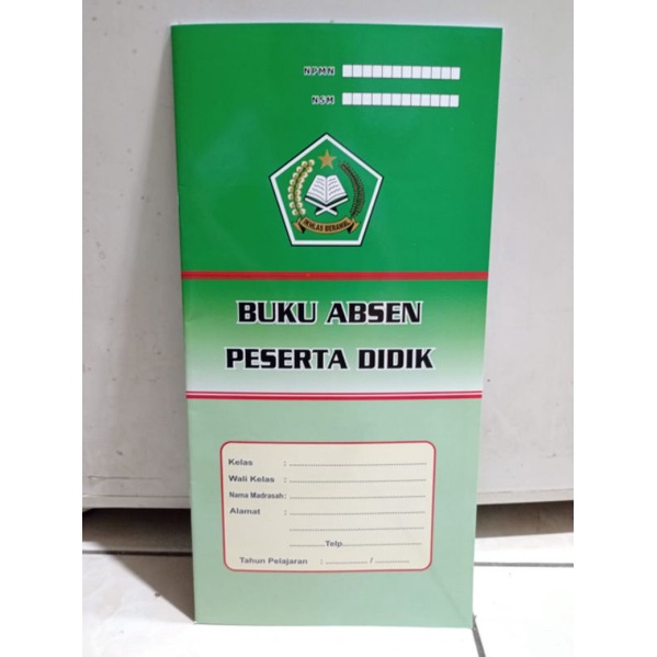 Jual BUKU ABSENSI SISWA/DAFTAR HADIR SISWA SD, SMP SMA | Shopee Indonesia