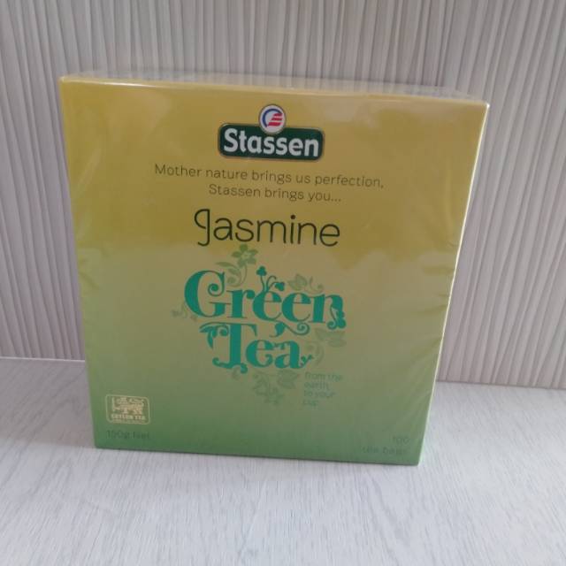 Jual STASSEN JASMINE GREEN TEA 100 Tea Bags Shopee Indonesia