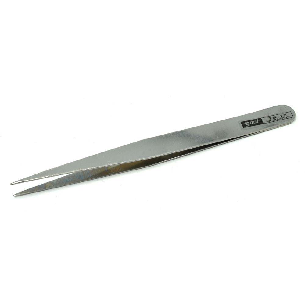 Jual Pinset Lurus Siku Stainless Steel Laboratorium / Alat Bantu Pick ...