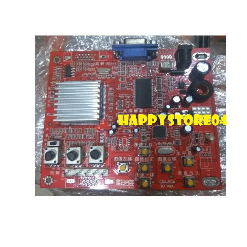 Jual CGA / EGA / RGBs to VGA untuk mesin Arcade | Shopee Indonesia