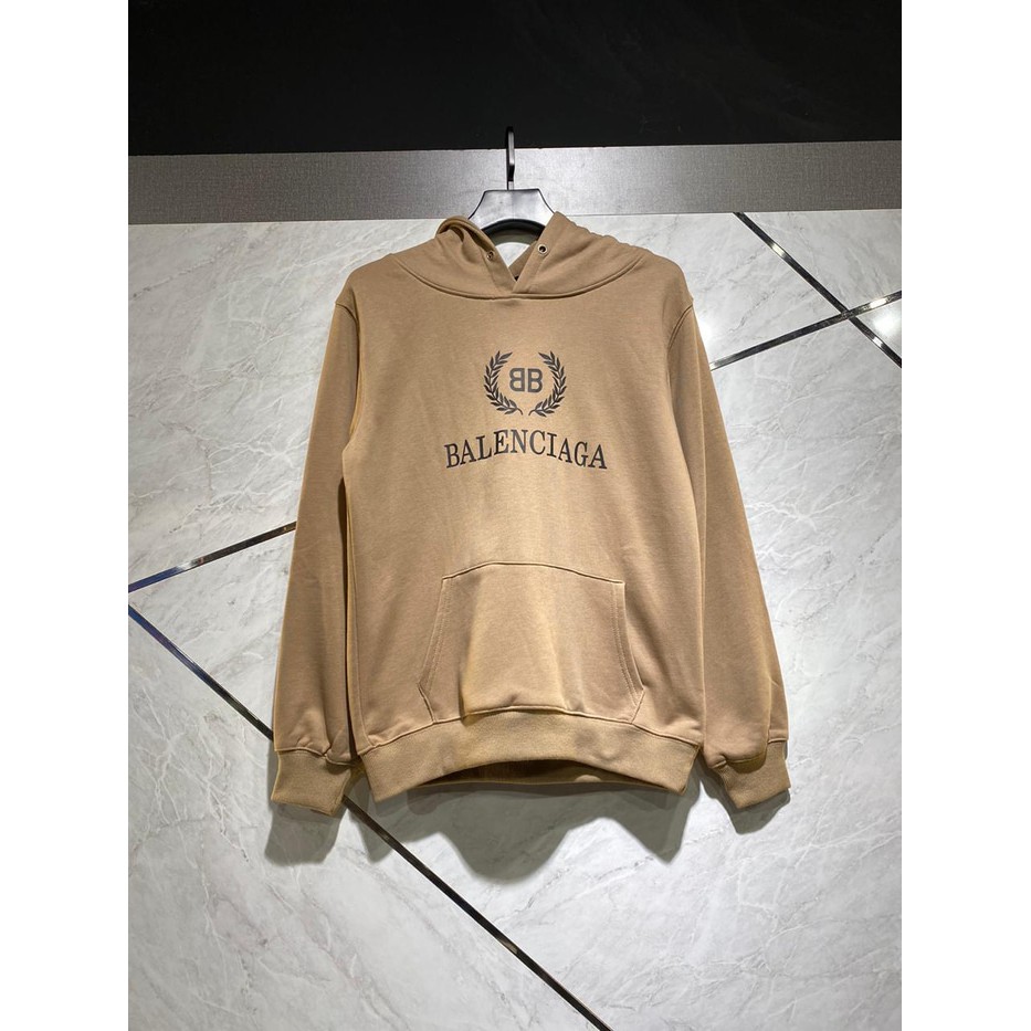 Brown balenciaga hoodie hot sale