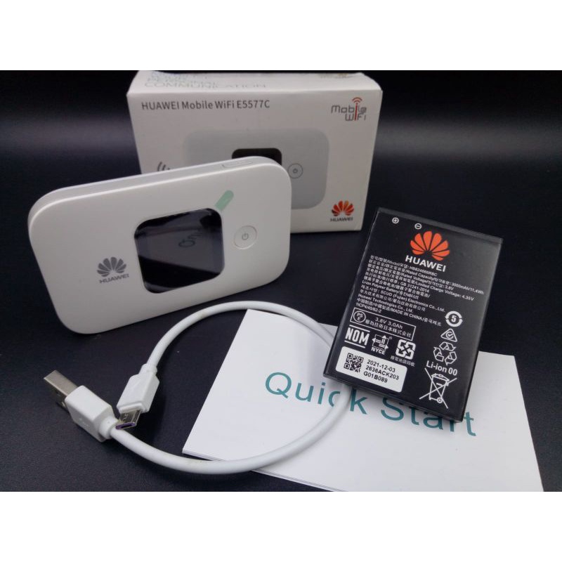 Jual Huawei E5577 MAX 2 Mifi Modem Wifi Router 4G capacity battery ...