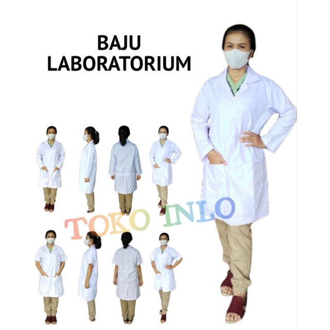 Jual Baju Laboratorium Baju Lab Jas Laboratorium Jas Praktikum Jas Lab