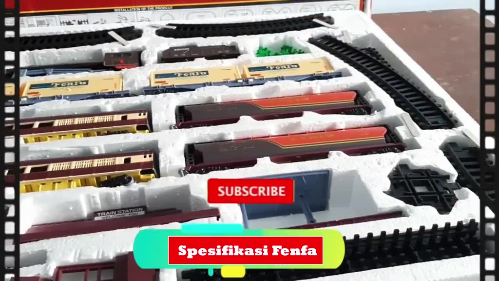 Jual [Original Fenfa] Mainan Anak Laki Laki Kereta Api Mainan Rel ...