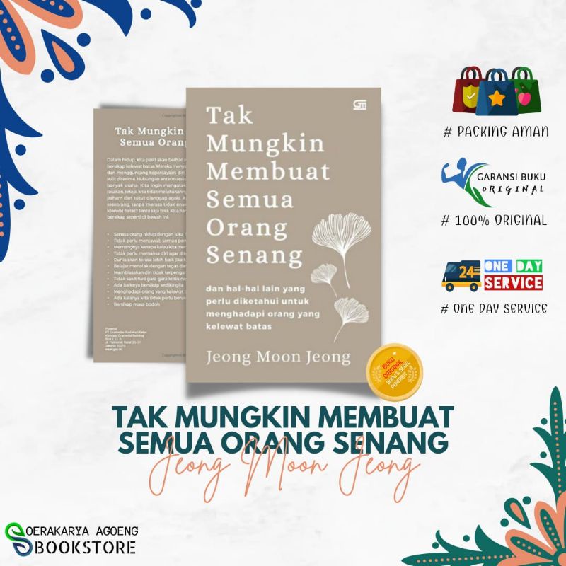 Jual Tak Mungkin Membuat Semua Orang Senang Gramedia Pustaka Utama