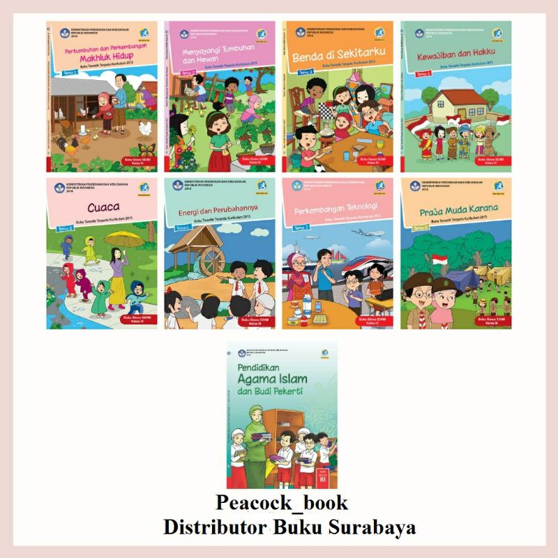 Jual BUKU SISWA TEMATIK SD/MI KELAS 3 REVISI K13 | Shopee Indonesia