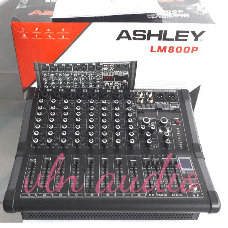 Jual Power mixer ASHLEY LM 800 P LM800P ORIGINAL Shopee Indonesia